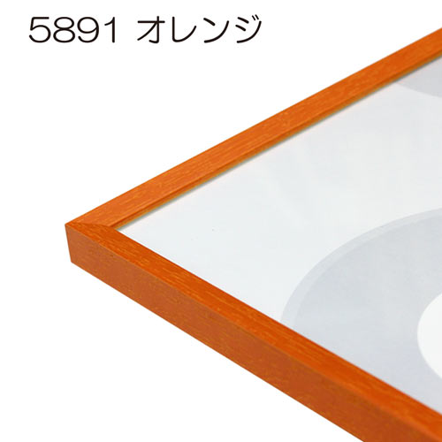 5891　オレンジ【既製品サイズ】デッサン額縁
