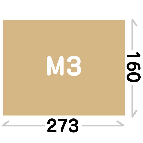 M3(273×160mm)