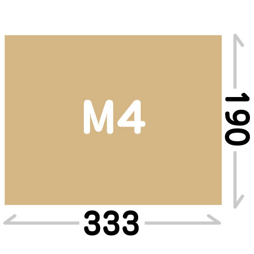 M4(333×190mm)