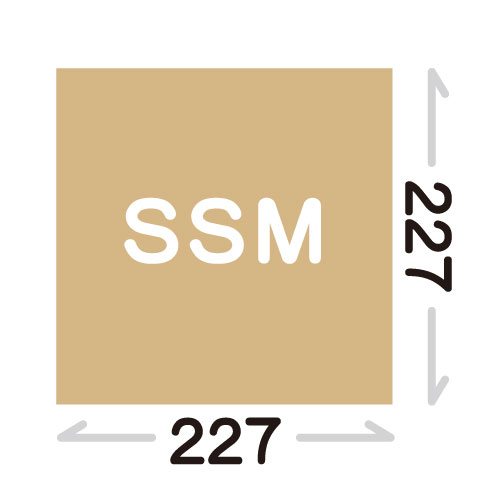 SSM(227×227mm)
