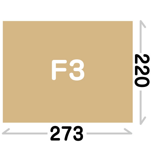 F3(273×220mm)