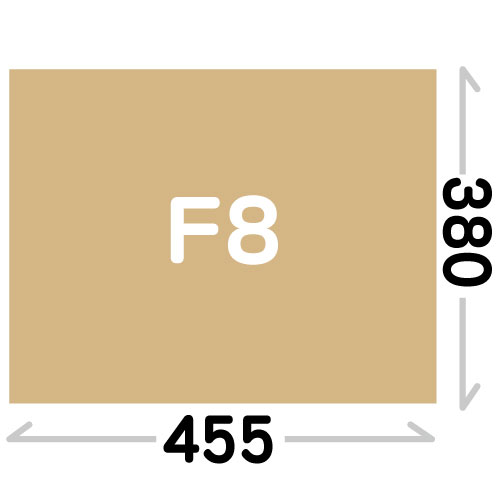 F8(455×380mm)