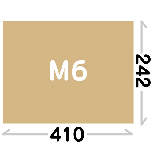 M6(410×242mm)