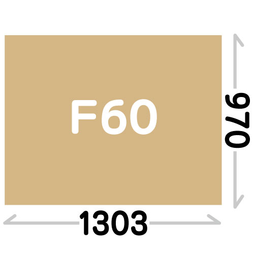 F60(1303×970mm)