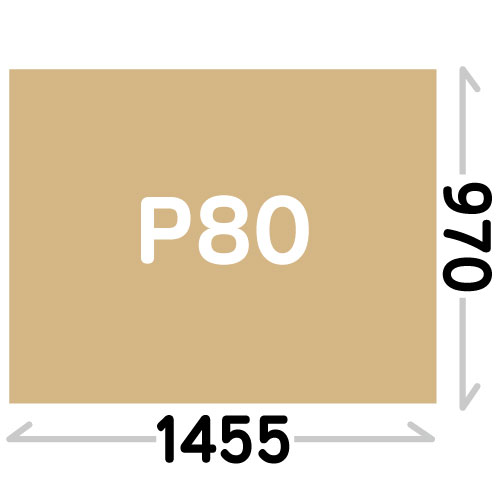 P80(1455×970mm)
