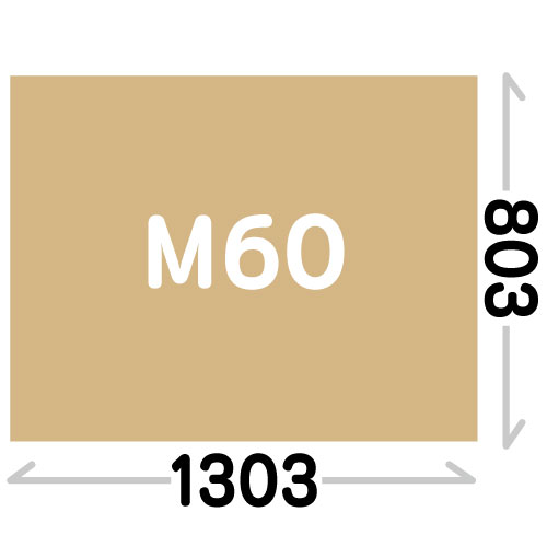 M60(1303×803mm)