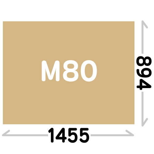 M80(1455×894mm)