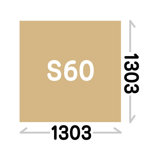 S60(1303×1303mm)