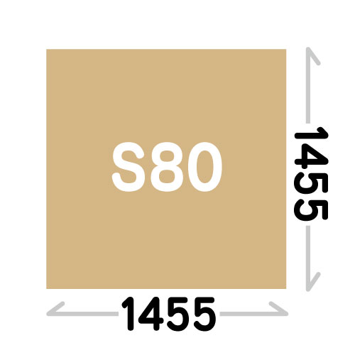 S80(1455×1455mm)