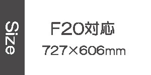 F20号に対応