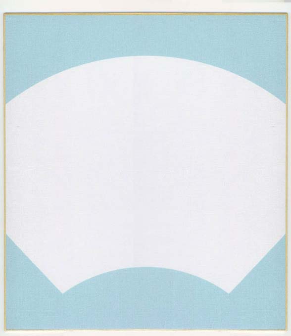 色紙(絵馬型水:内白)