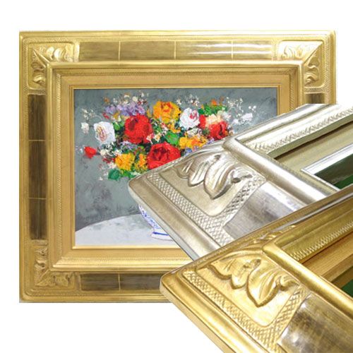 油彩額縁:7841(旧8841)　ゴールド