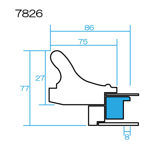 油彩額縁：7826 アンティークゴールド（アクリル） | 額縁通販