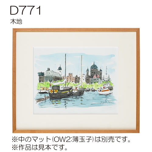 デッサン額縁：D771（01-D771）（UVカットアクリル）（オーダーメイドサイズ）