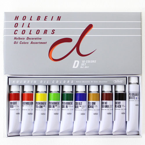 【ホルベイン油絵具セット】　Dセット