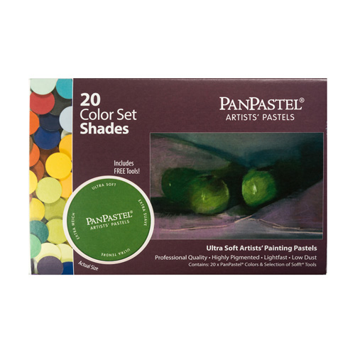 [ホルベイン]パンパステル20色セット　シェード　30206