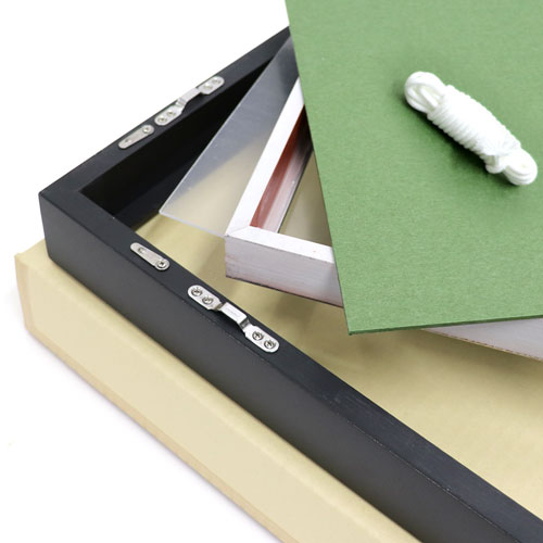 油彩額縁：キュートⅡ 乳白（アクリル） | 額縁通販・画材通販のこと