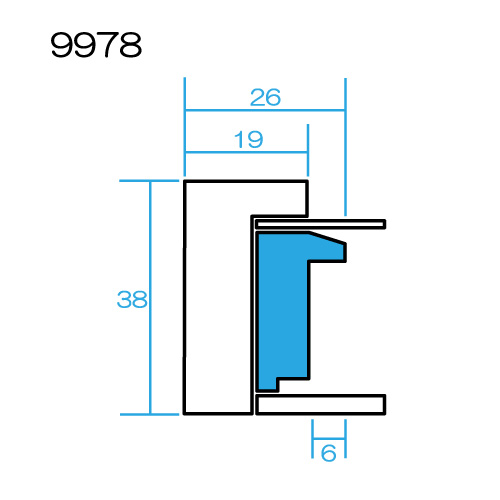 油彩額縁：9978 ライトブラウン (既製品サイズ) | 額縁通販