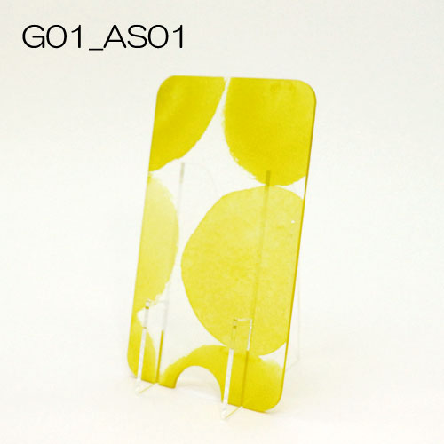 【MRN+ reframe】　アクリルプロダクト スマホスタンド G01_AS01