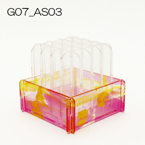【MRN+ reframe】　アクリルプロダクト ペンスタンド G07_AS03
