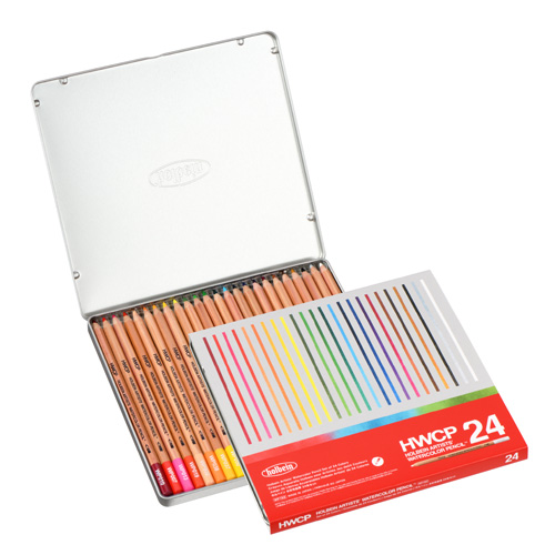 [ホルベイン]アーチスト 水彩色鉛筆 24色セット WP192