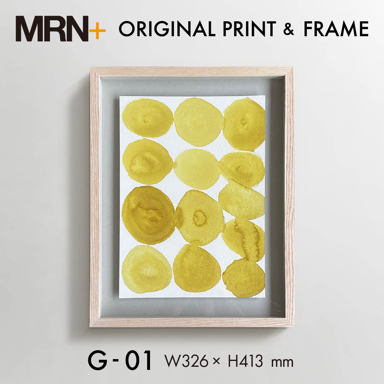 【MRN+ ART】 ORIGINAL PRINT + FRAME　G-01