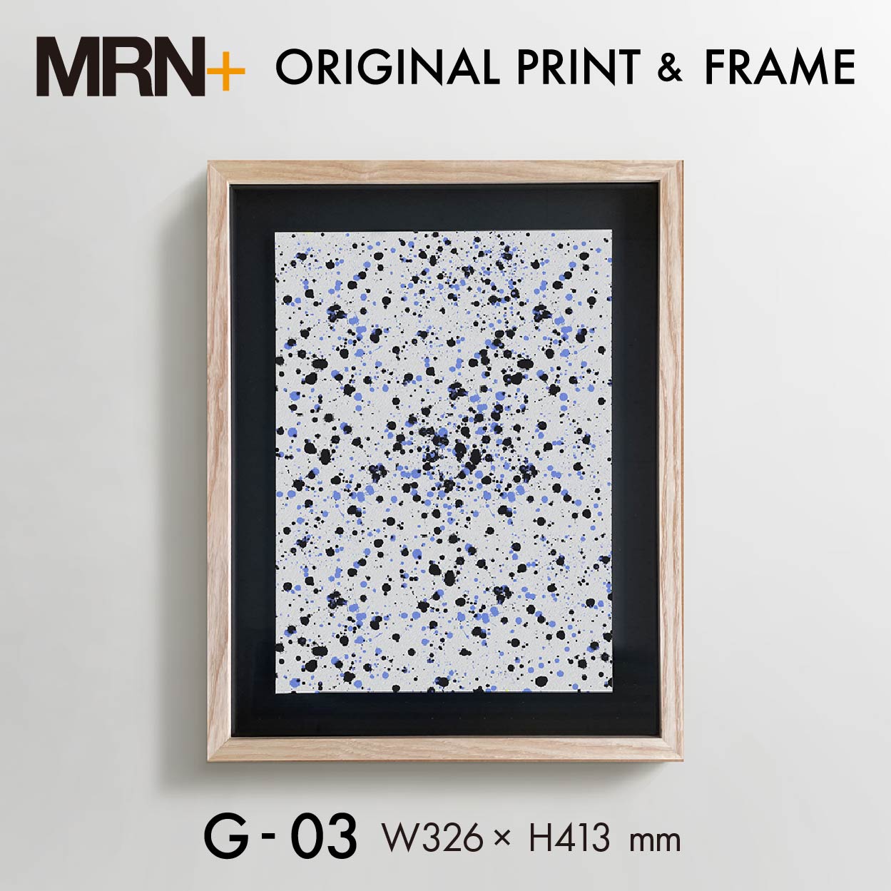 【MRN+ ART】 ORIGINAL PRINT + FRAME　G-03