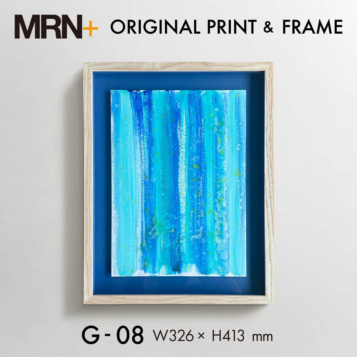 【MRN+ ART】 ORIGINAL PRINT + FRAME　G-08