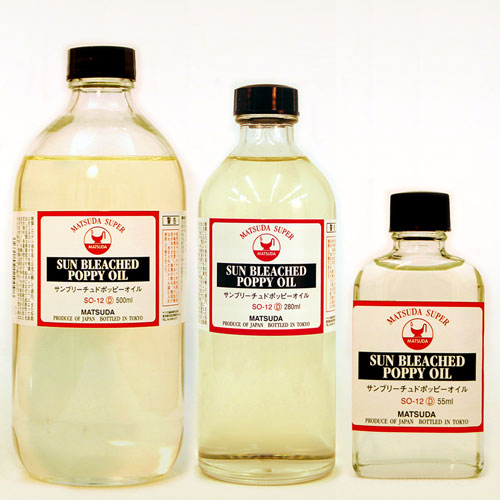 サンブリーチドポピーオイル(マツダスーパー画溶液)