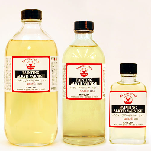 ペンティングアルキドバーニッシュ(マツダスーパー画溶液)