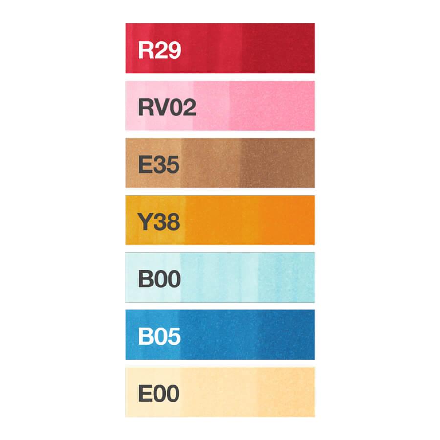 厳選セットカラー