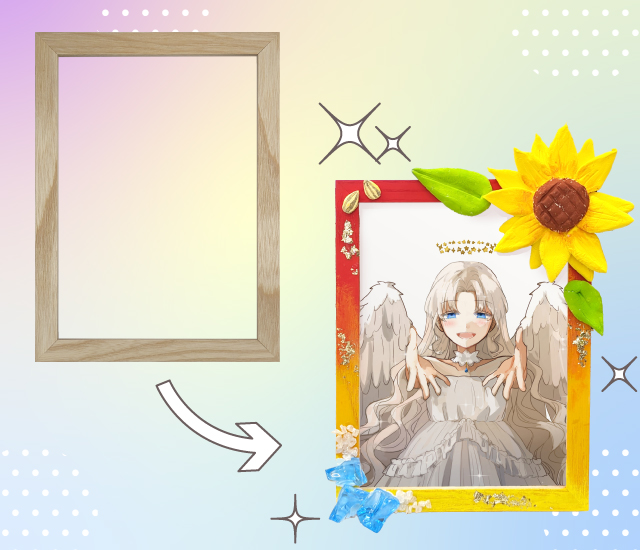 無塗装の木製額縁【MRN-D5508無垢】