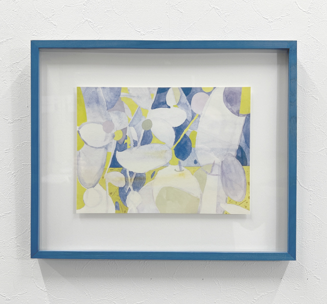 浮かし額装の写真