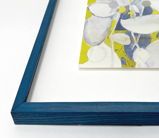 浮かし額装の写真