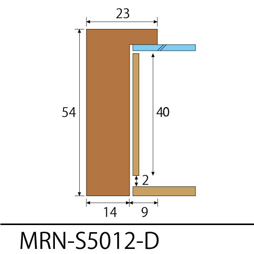 MRN-S5012-D(UVアクリル) 【既製品サイズ】ボックス額縁 | 額縁通販・画材通販のことならマルニ額縁画材店