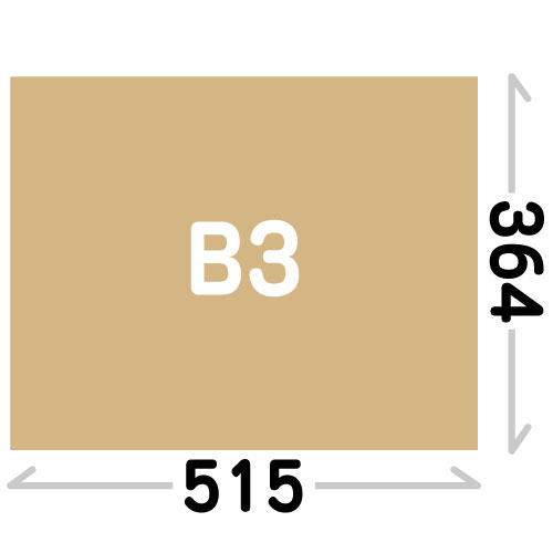B3(515×364mm)