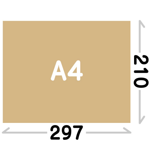 A4(297×210mm)