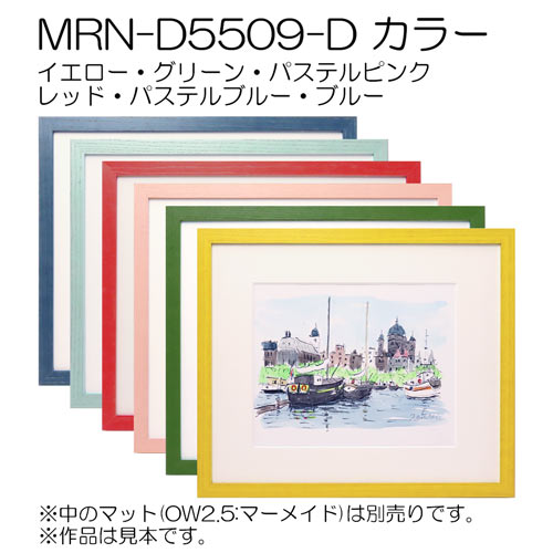 MRN-D5509-D　カラー　(UVカットアクリル)　【オーダーメイドサイズ】デッサン額縁