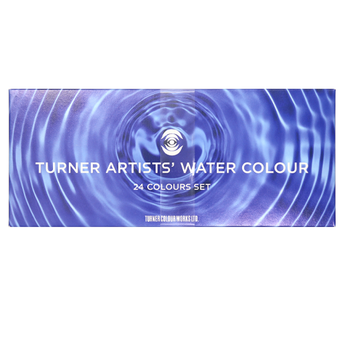 ターナー]専門家用透明水彩絵具24色セット(5ml) | 額縁通販・画材通販