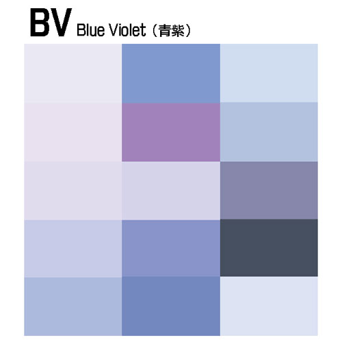 【COPIC SKETCH】BV:Blue Violet