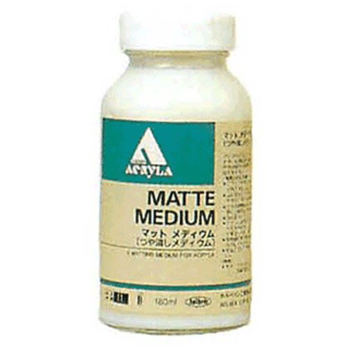 [ホルベイン]マットメディウム　AM572　200ml