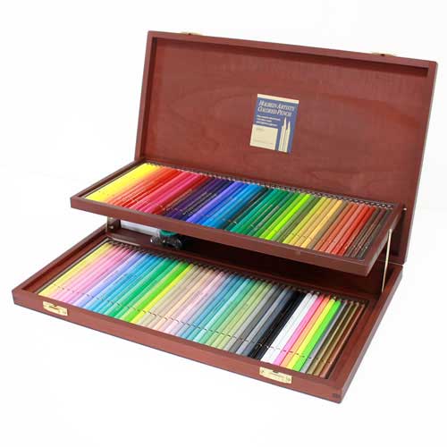 [ホルベイン]色鉛筆 100色セット(木箱) OP941 | 額縁通販・画材通販のことならマルニ額縁画材店