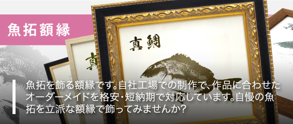 魚拓額 額縁通販 額縁通販 画材通販のことならマルニ額縁画材店 額縁top 通販 額縁のマルニ工場直売